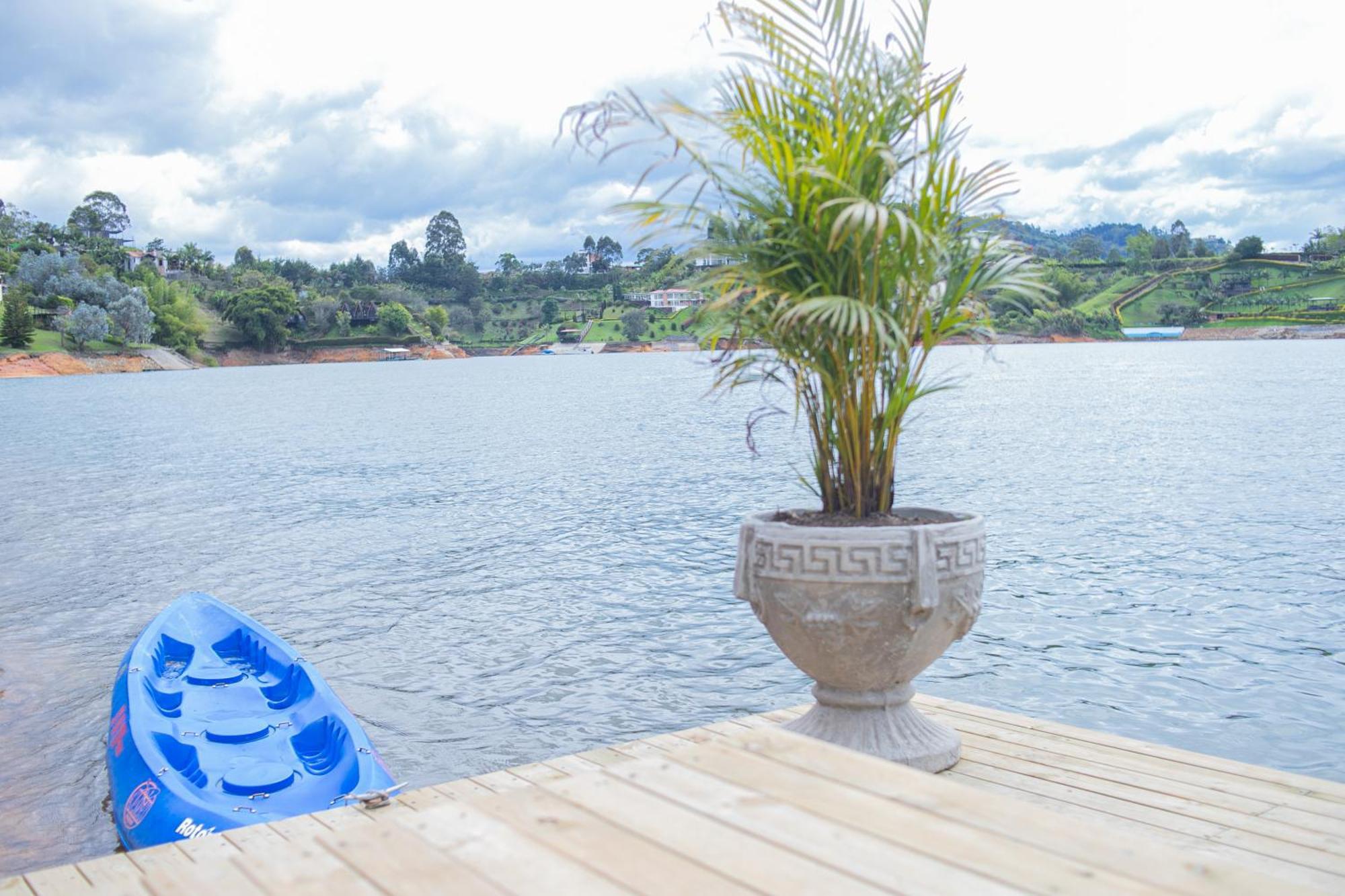 La Pausa Hotelbistro Guatapé エクステリア 写真